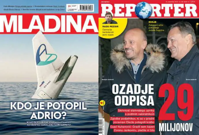 Mladina &amp; Reporter: Why Can’t Govt. Save Adria? Vs Corrupt Energy Sector