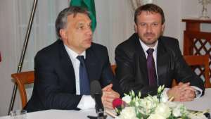 Viktor Orban and Ferenc Horvath