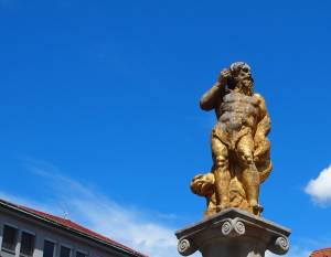 Statue on Gosposka ulica