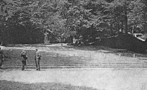 A rare photograph of the original amphitheatre